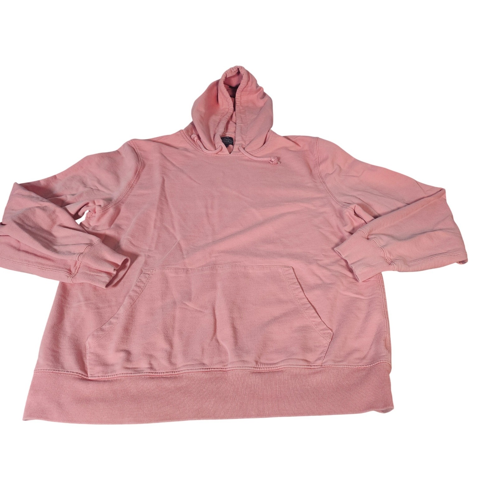 J.Crew Hoodie Women Xxl Pink Fleece Cotton Pullover Sweatshirt